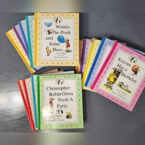 The Original Pooh Treasury Hard Cover Book Lot 14 Books